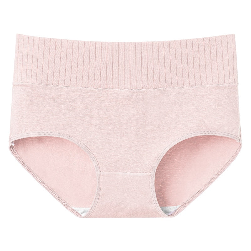 Culotte taille-haute en coton-Velonjara-Secret